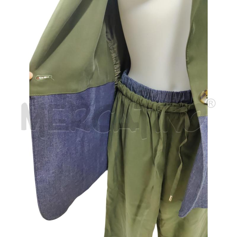 COMPLETO DONNA EKI VERDONE E JEANS | Mercatino dell'Usato Leini' 2