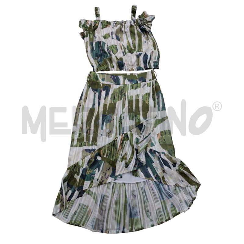 COMPLETO DONNA GUESS VERDE GONNA + CASACCA | Mercatino dell'Usato Leini' 1