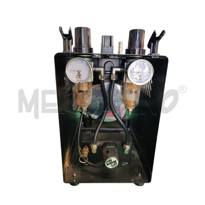 COMPRESSORE MEDI PAINT CON DUE PISTOLE E RICAMBI  | Mercatino dell'Usato Leini' 2