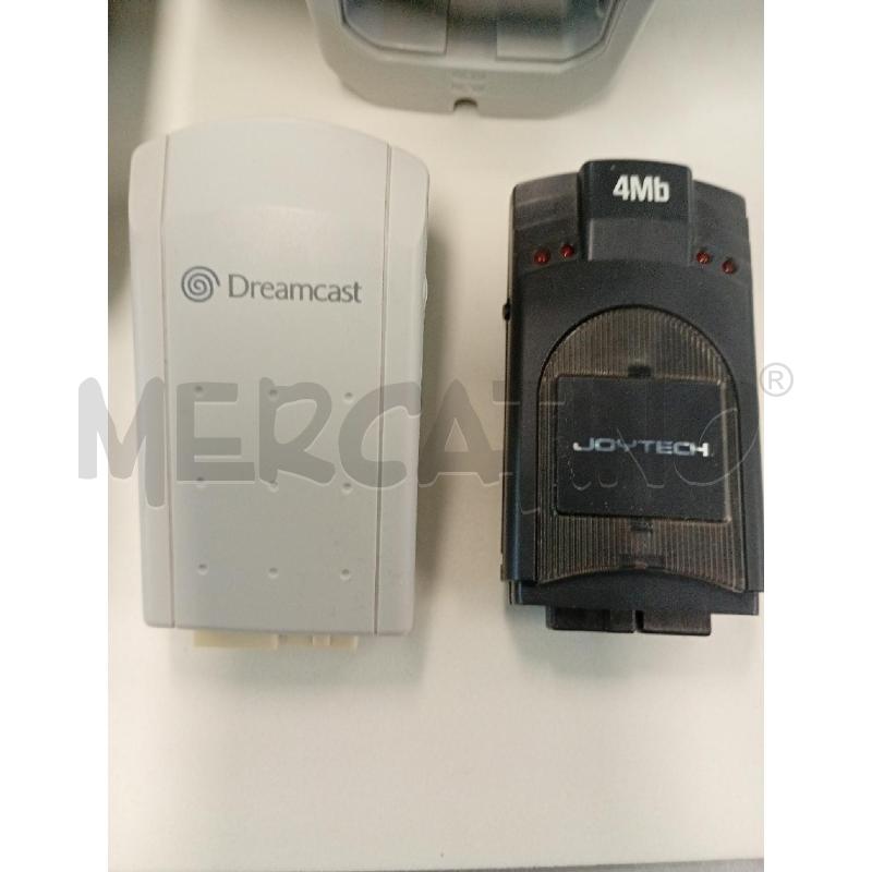 CONSOLLE SEGA DREAMCAST + JOISTICK+ RUMBLEPACK+MEMORY CARD | Mercatino dell'Usato Leini' 2