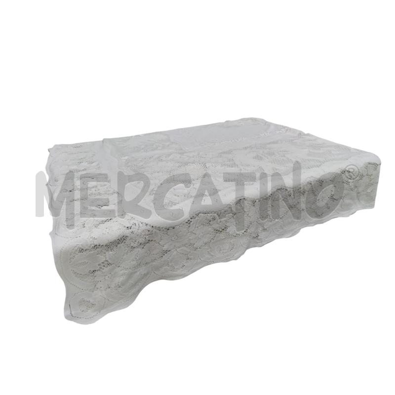 COPRI LETTO BIANCO IN FILET | Mercatino dell'Usato Leini' 1