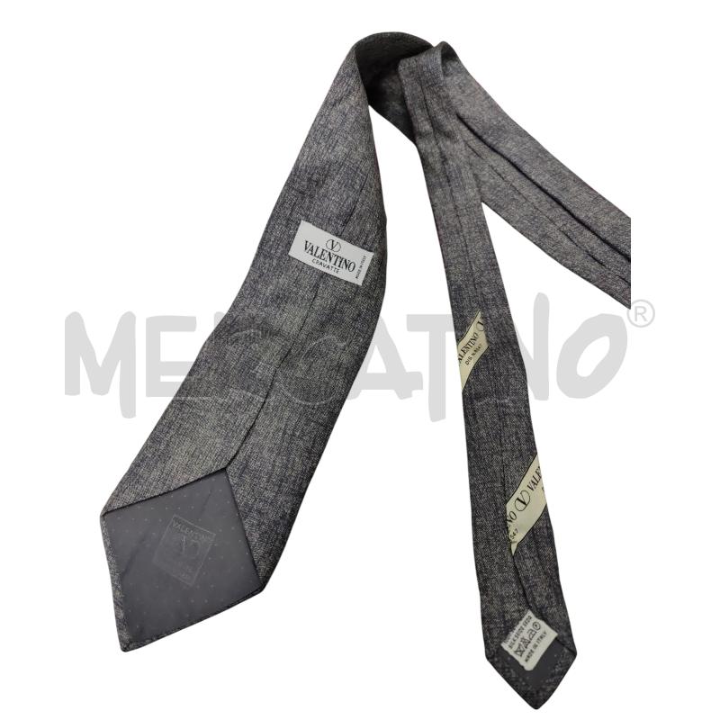 CRAVATTA VALENTINO GARAVANI COLORE GRIGIO | Mercatino dell'Usato Leini' 2