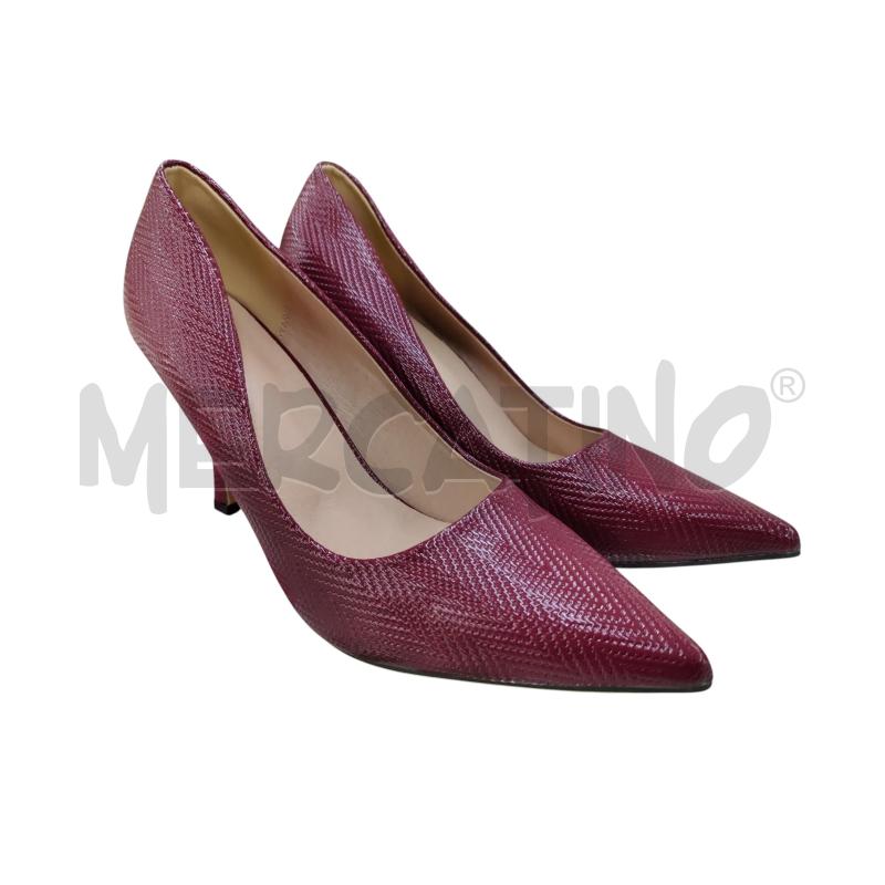 DECOLLETE BORDEAUX  | Mercatino dell'Usato Leini' 1