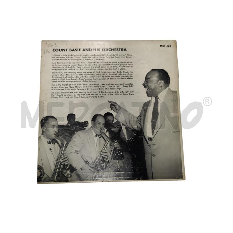 DISCO 10 POLLICI COUNT BASIE AND HIS ORCHESTRA LP MERCURY MGC-120  | Mercatino dell'Usato Leini' 2