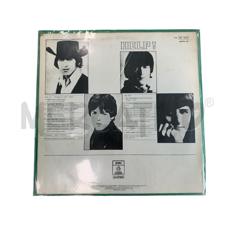 DISCO 33 GIRI  THE BEATLES HELP  | Mercatino dell'Usato Leini' 2