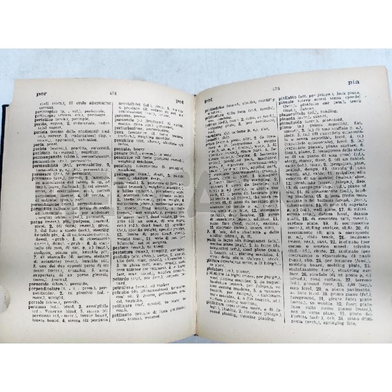 DIZIONARIO TECNICO  ITALIANO INGLESE  | Mercatino dell'Usato Leini' 2