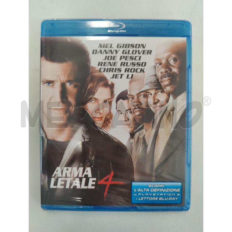 DVD ARMA LETALE 4 BLU RAY | Mercatino dell'Usato Leini' 1