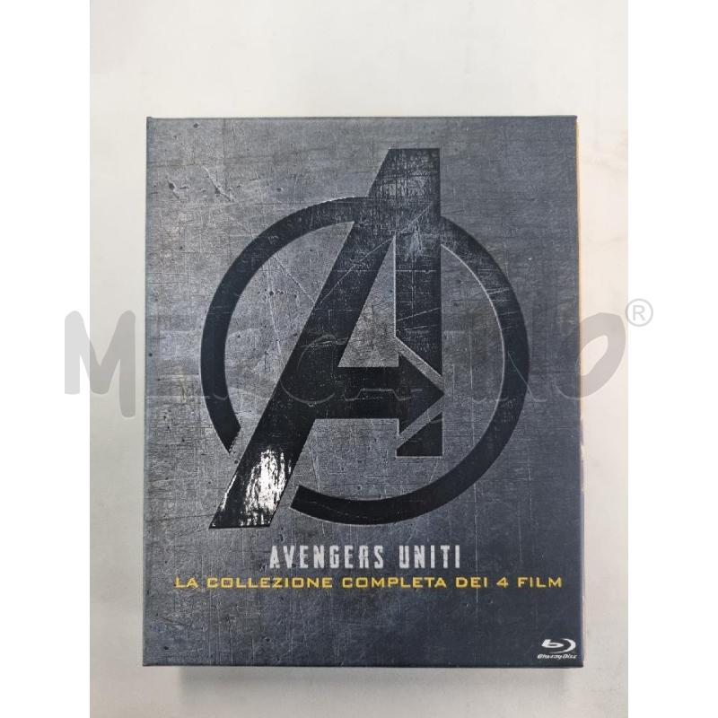 DVD AVENGERS UNITI LA COLLEZZIONE COMPLETA DEI 4 FILM | Mercatino dell'Usato Leini' 1