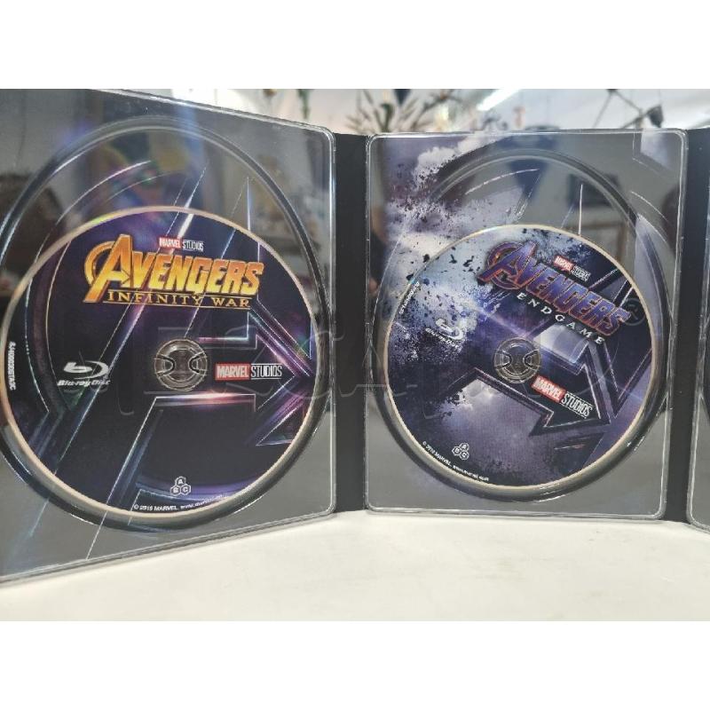 DVD AVENGERS UNITI LA COLLEZZIONE COMPLETA DEI 4 FILM | Mercatino dell'Usato Leini' 3