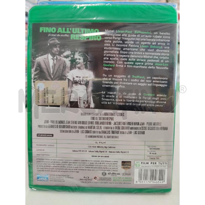 DVD FINO ALL ULTIMO RESPIRO BLU RAY | Mercatino dell'Usato Leini' 2