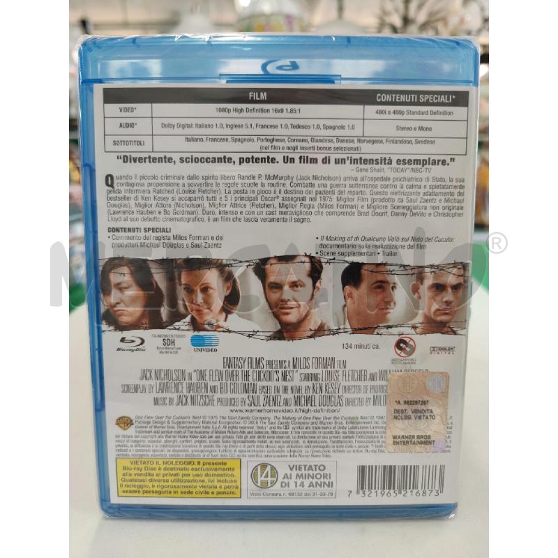 DVD QUALCUNO VOLO SUL NIDO DEL CUCULO BLU RAY | Mercatino dell'Usato Leini' 2