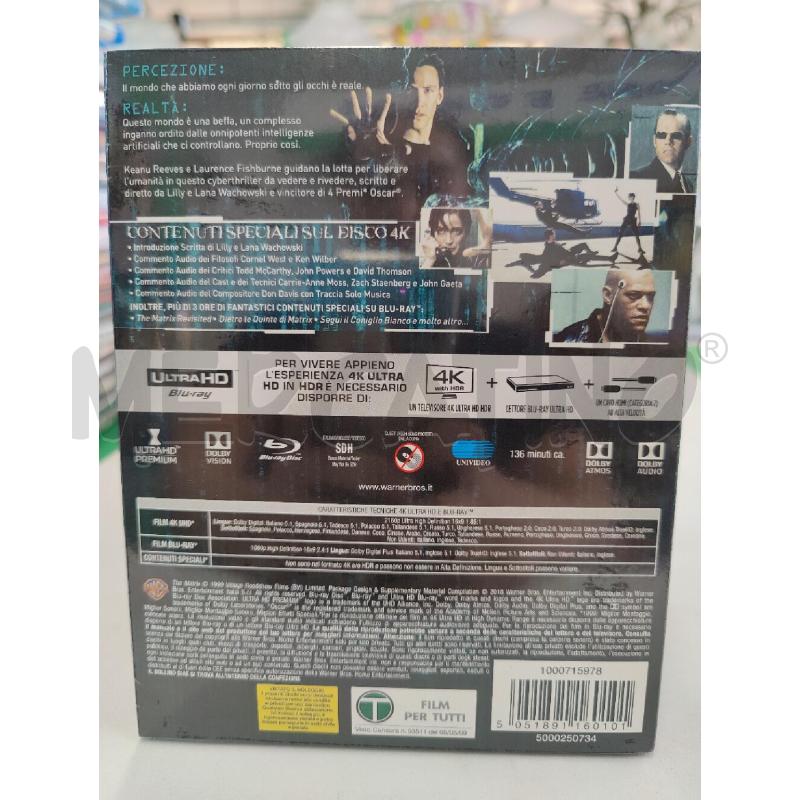DVD THE MATRIX BLU RAY | Mercatino dell'Usato Leini' 2