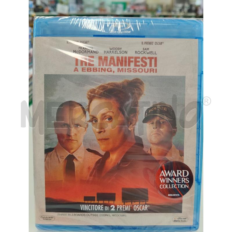 DVD TRE MANIFESTI BLU RAY | Mercatino dell'Usato Leini' 1