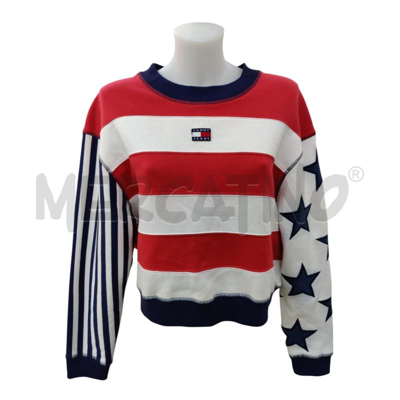 FELPA DONNA TOMMY JEANS  | Mercatino dell'Usato Leini' 1