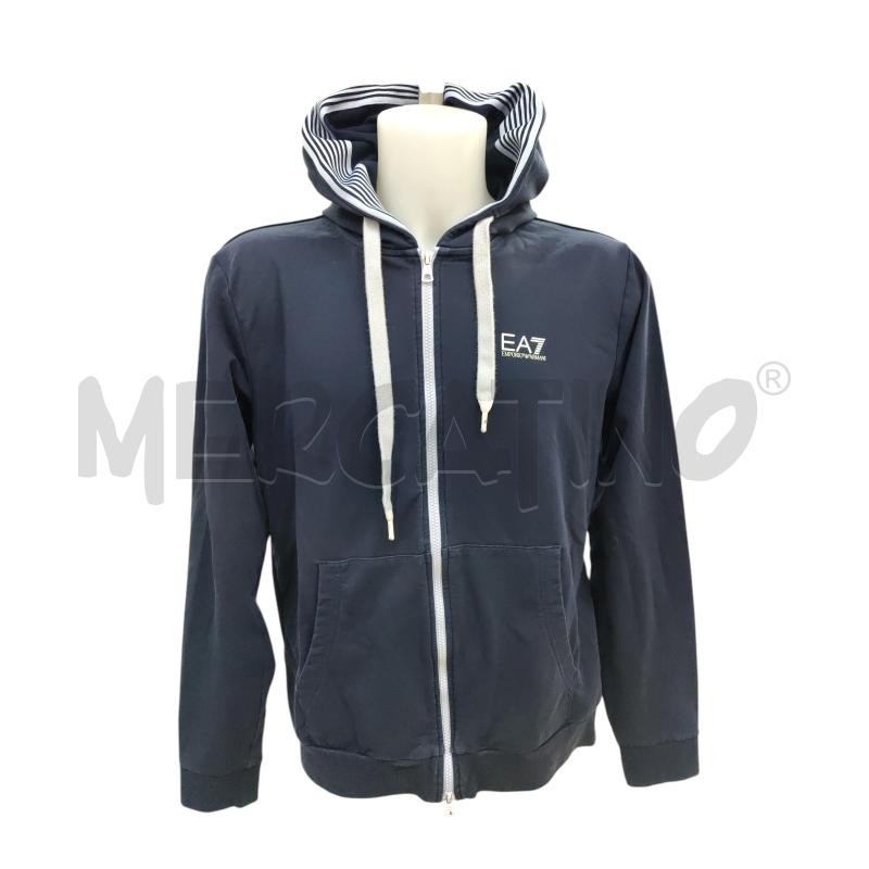 FELPA UOMO EMPORIO ARMANI BLU  | Mercatino dell'Usato Leini' 1