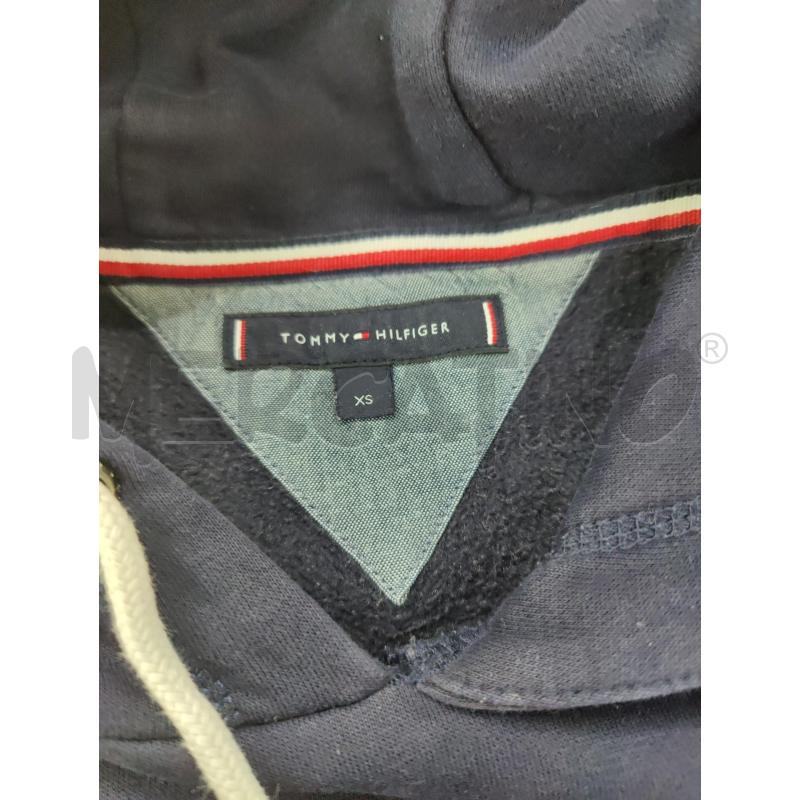 FELPA UOMO TOMMY HILFIGER BLU | Mercatino dell'Usato Leini' 2