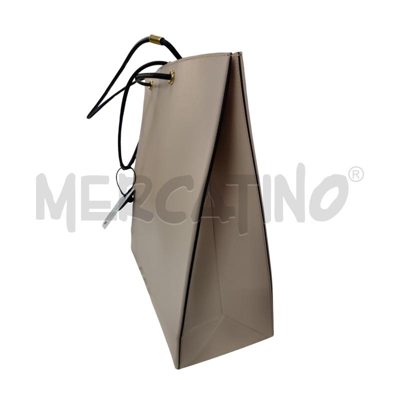 FENDI ROMA SHOPPING IN PELLE DI VITELLO ROSA CIPRIA | Mercatino dell'Usato Leini' 2