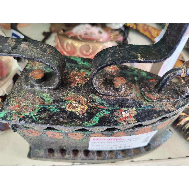 FERRO DA STIRO VINTAGE  | Mercatino dell'Usato Leini' 2
