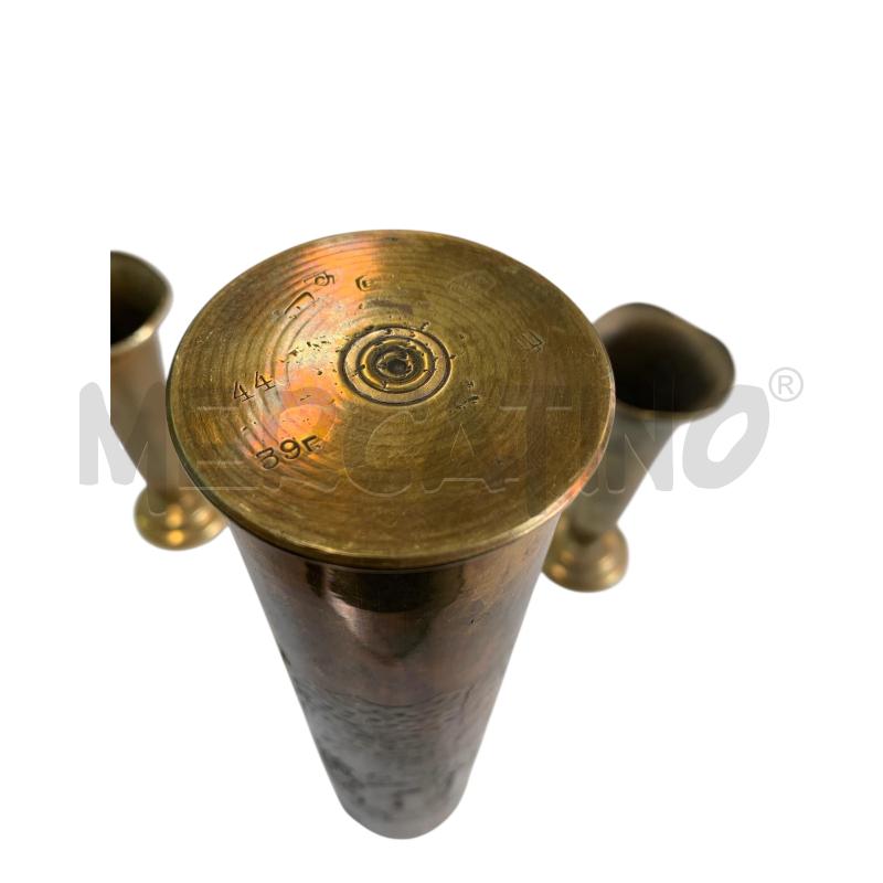 FIORIERA ALTARE OTTONE 3 PEZZI  | Mercatino dell'Usato Leini' 2
