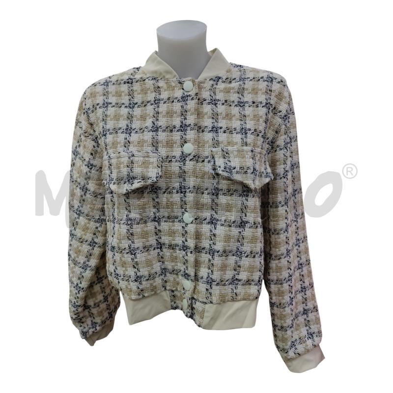 GIACCA DONNA CON INTRECCIO IN COTONE BEIGE | Mercatino dell'Usato Leini' 1