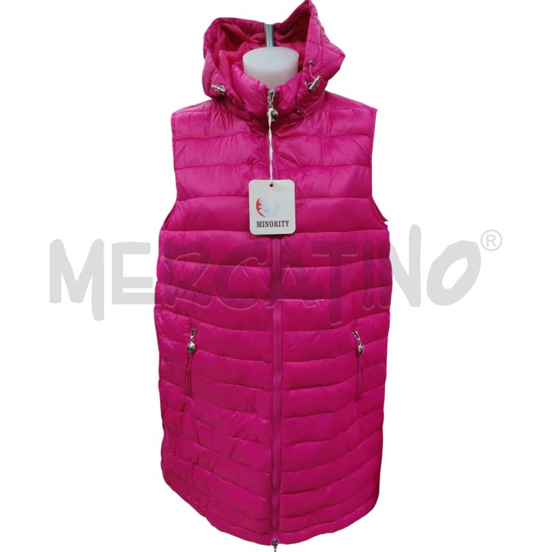 GILET DONNA FUXIA LUNGO | Mercatino dell'Usato Leini' 1