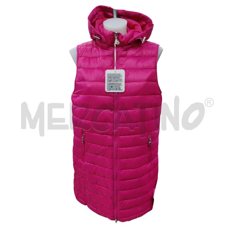 GILET DONNA FUXIA LUNGO | Mercatino dell'Usato Leini' 1