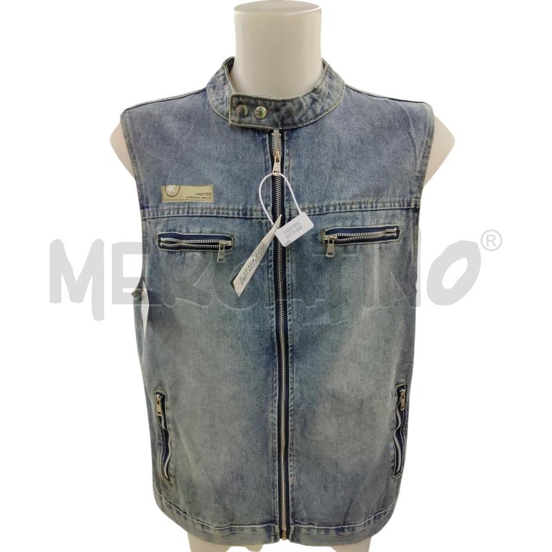 GILET UOMO DA MOTO IN JEANS | Mercatino dell'Usato Leini' 1