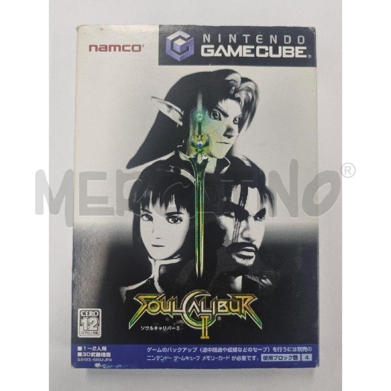 GIOCHI NINTENDO GAMECUBE SOULCALIBUR II VERSIONE JAPPONESE | Mercatino dell'Usato Leini' 1