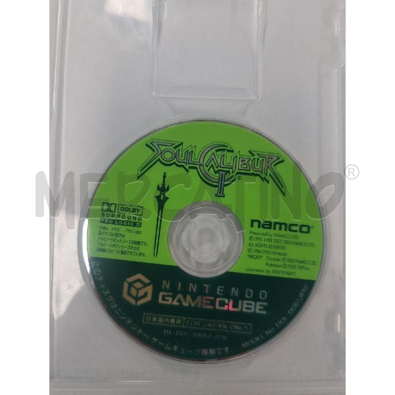 GIOCHI NINTENDO GAMECUBE SOULCALIBUR II VERSIONE JAPPONESE | Mercatino dell'Usato Leini' 3