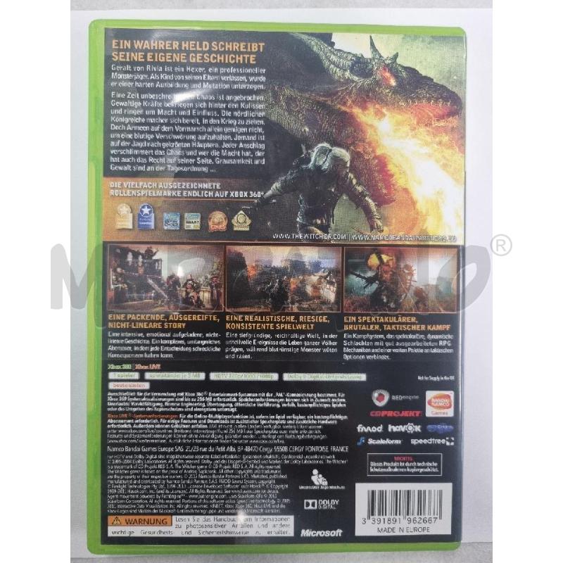 GIOCHI XBOX 360 THE WITCHER 2  | Mercatino dell'Usato Leini' 4