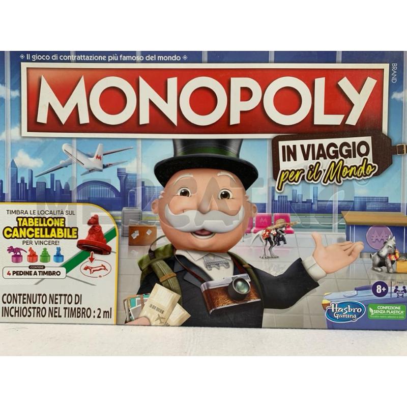 GIOCO MONOPOLY IN VIAGGIO PER IL MONDO | Mercatino dell'Usato Leini' 1