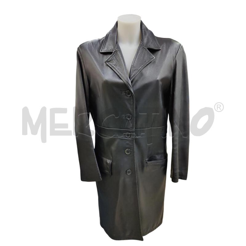 GIUBBINO DONNA LUNGO VERA PELLE  | Mercatino dell'Usato Leini' 1
