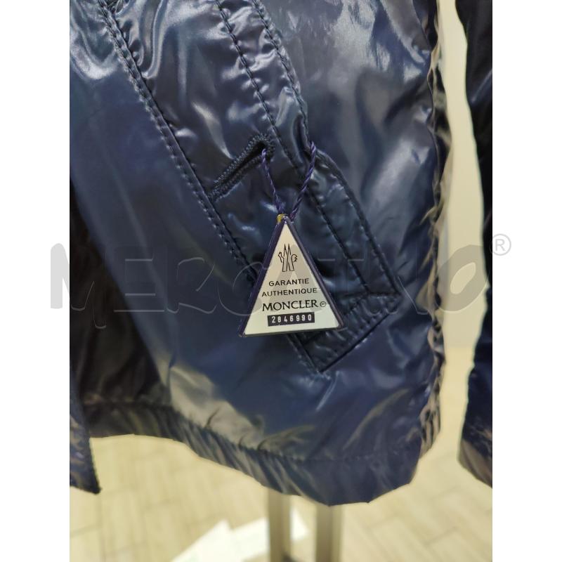 GIUBBINO DONNA MONCLER BLU  | Mercatino dell'Usato Leini' 2
