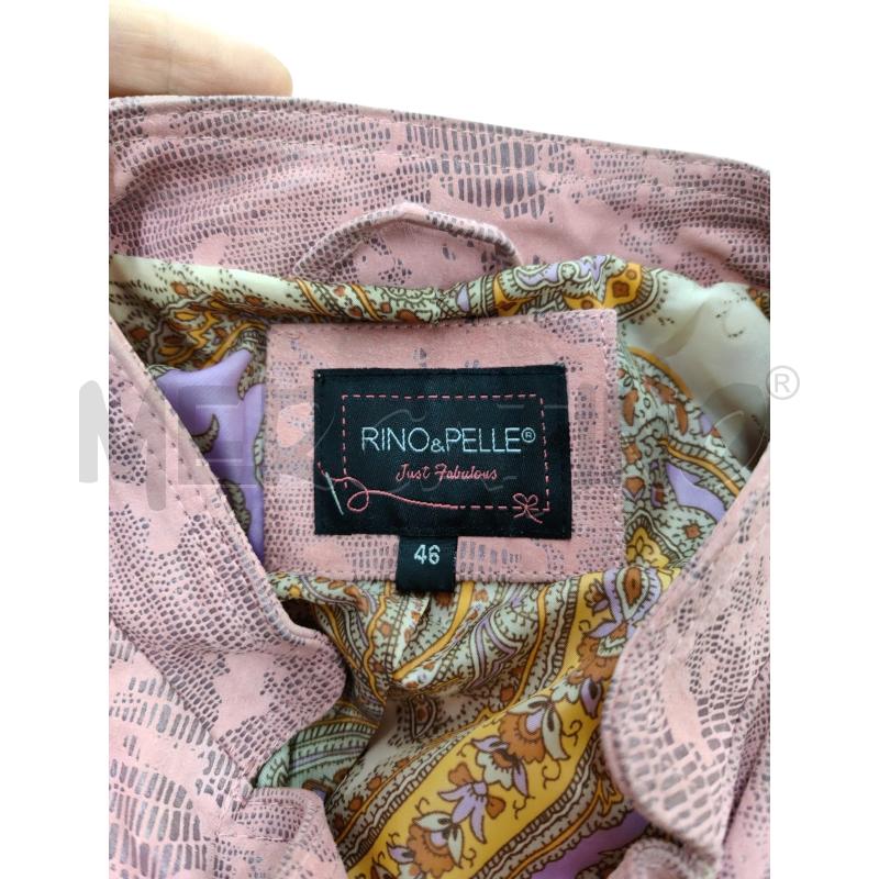 GIUBBINO DONNA RINO&PELLE ROSA VERA PELLE | Mercatino dell'Usato Leini' 2
