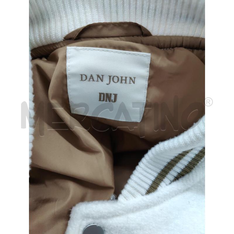 GIUBBINO UOMO FELPA DAN JOHN BIANCA  | Mercatino dell'Usato Leini' 2