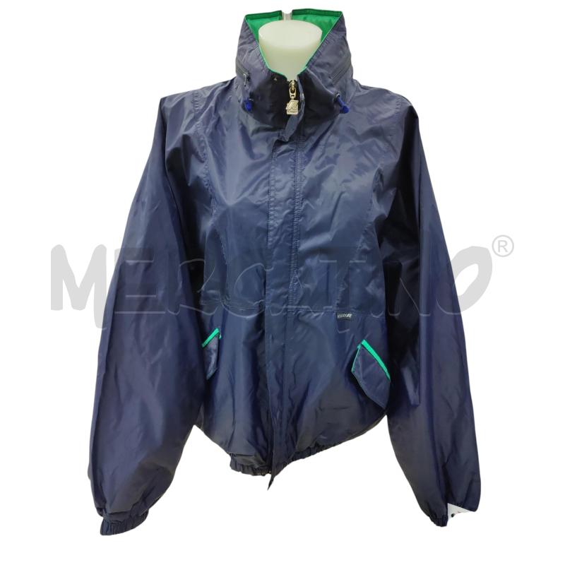 GIUBBINO UOMO  K-WAY BLU VERDE | Mercatino dell'Usato Leini' 1