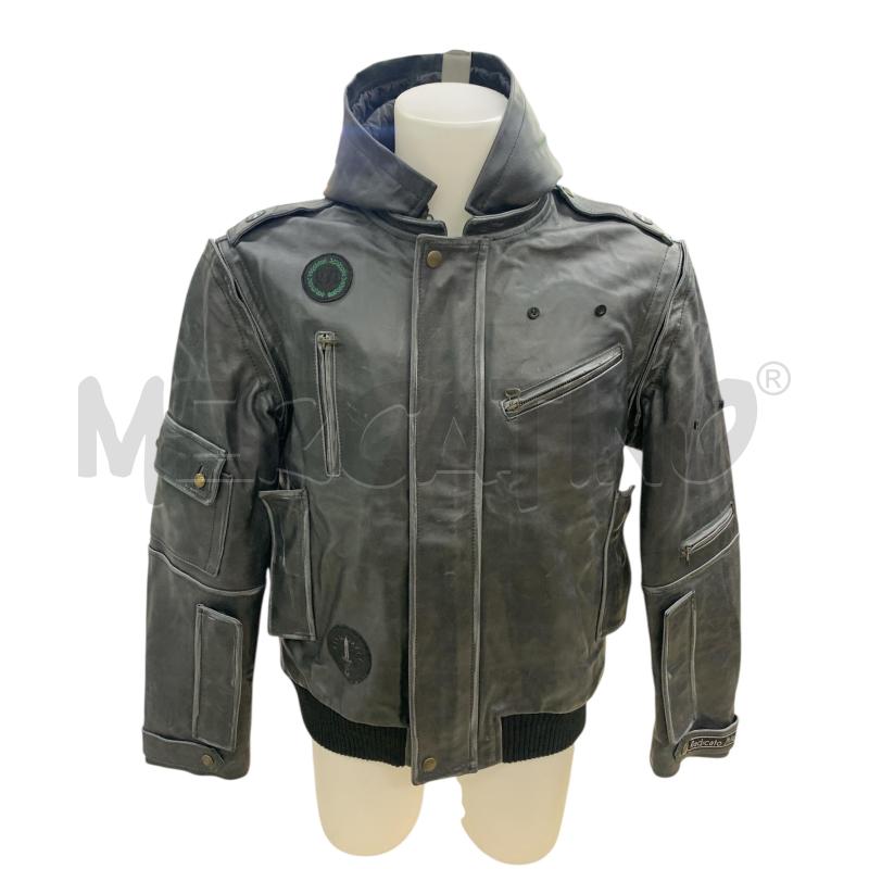 GIUBBINO UOMO  PELLE  RADICATO  STILE ITALICO | Mercatino dell'Usato Leini' 1