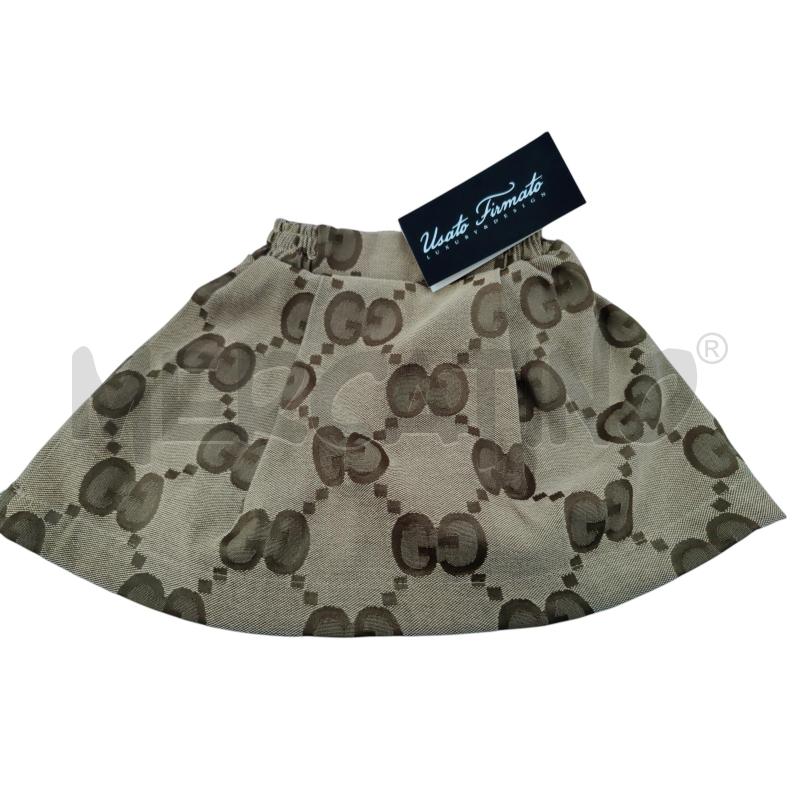 GONNA BAMBINA GUCCI MONOGRAMM  | Mercatino dell'Usato Leini' 1