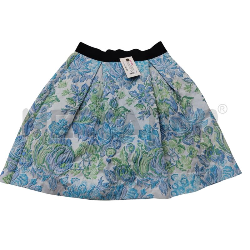 GONNA PINKO IN TESSUTO JACQUARD AZZURRO  | Mercatino dell'Usato Leini' 1