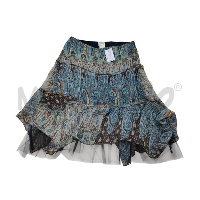 GONNA  DONNA OLTRE IN SETA FANTASIA CON LUREX | Mercatino dell'Usato Leini' 1