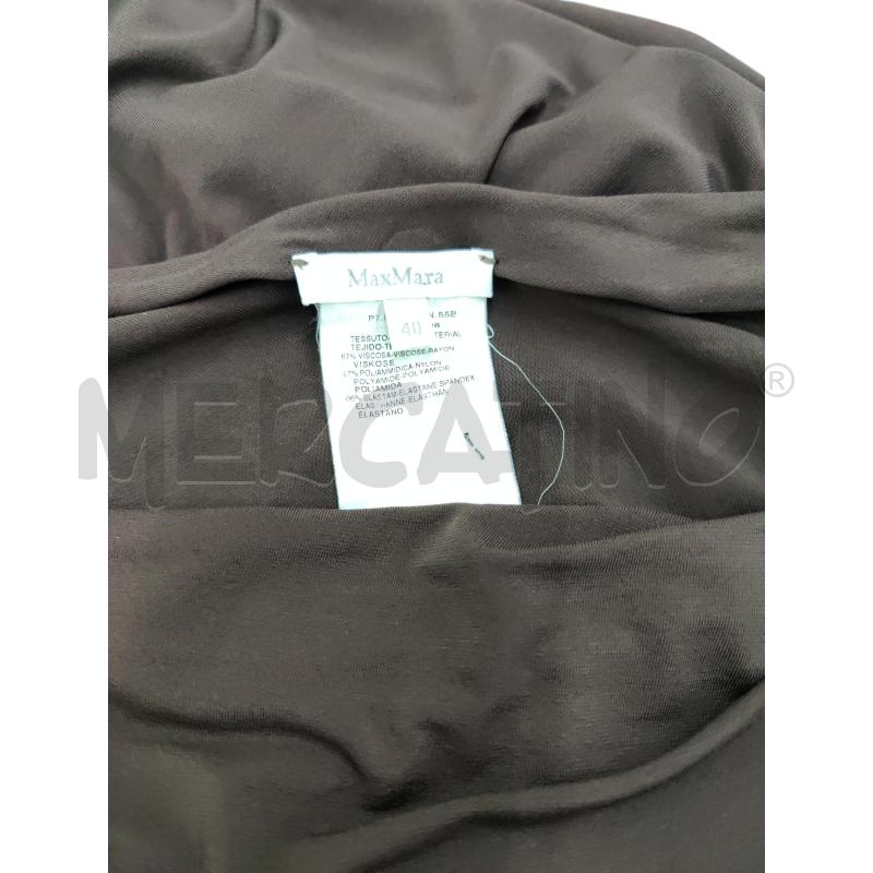 GONNA  MARRONE MAX MARA | Mercatino dell'Usato Leini' 2