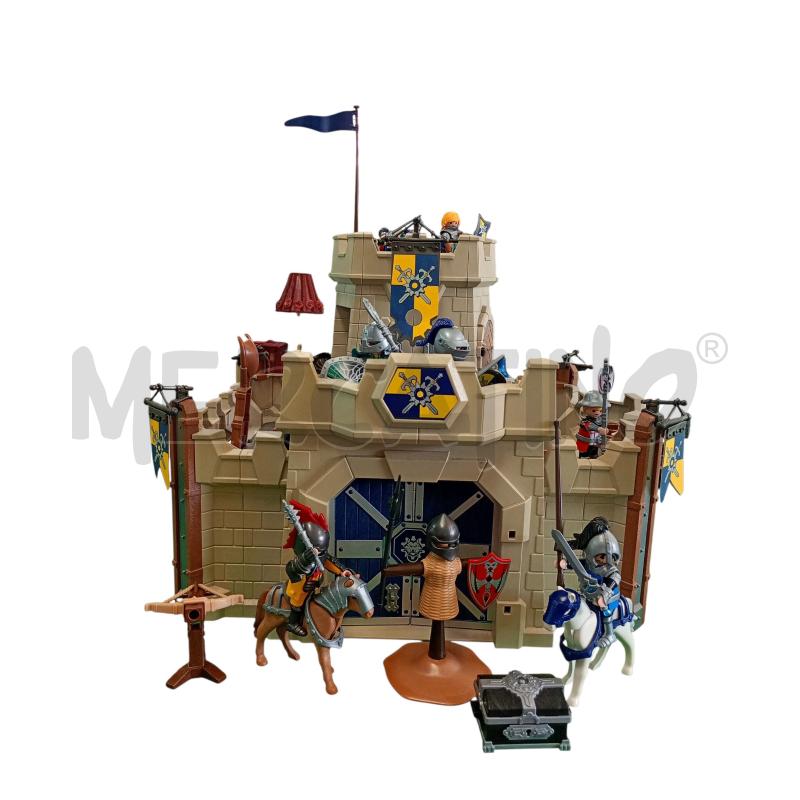 GRANDE CASTELLO DI NOVELMORE PLAYMOBIL 70220 CON PERSONAGGI   | Mercatino dell'Usato Leini' 1