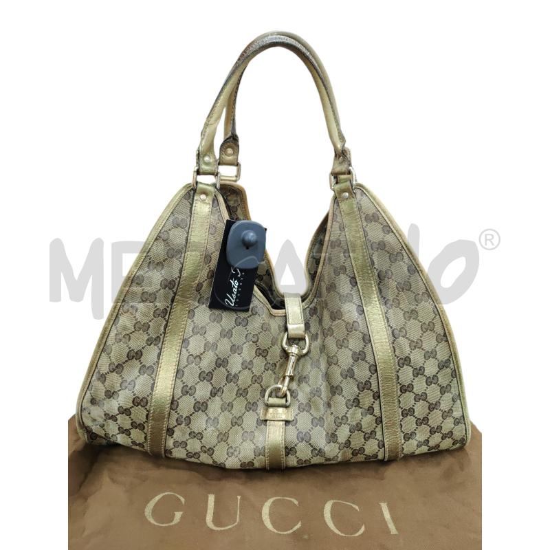 GUCCI BORSA A SPALLA JACKIE IN TELA GG  | Mercatino dell'Usato Leini' 1