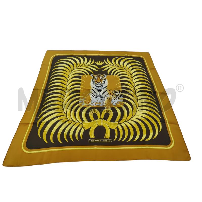 HERMES FOULARD CARRE' HERMES TIGRE ROYAL  | Mercatino dell'Usato Leini' 1