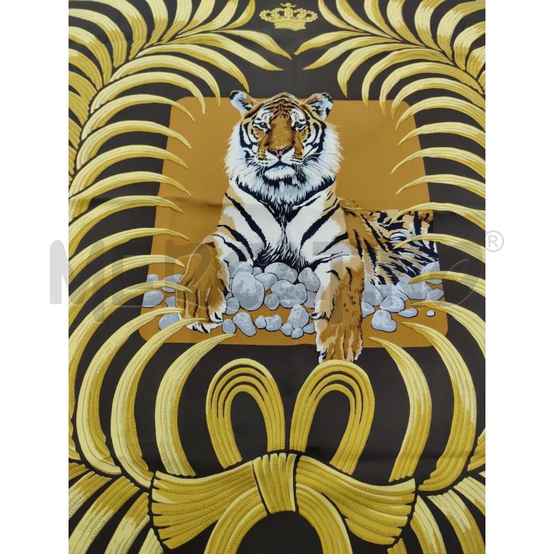 HERMES FOULARD CARRE' HERMES TIGRE ROYAL  | Mercatino dell'Usato Leini' 2