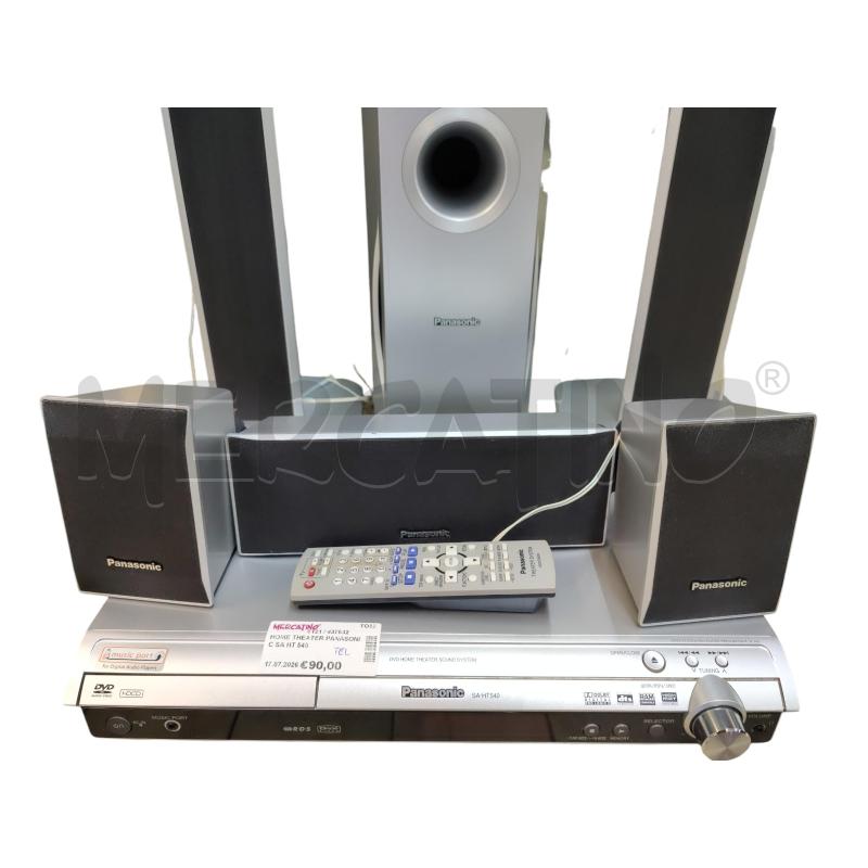 HOME THEATER PANASONIC SA HT 540 | Mercatino dell'Usato Leini' 2