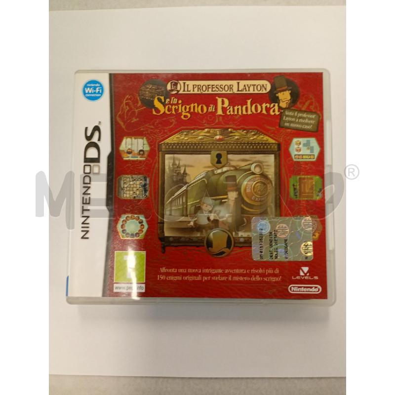 IL PROFESSOR LAYTON E LO SCRIGNO DI PANDORA NDS | Mercatino dell'Usato Leini' 1