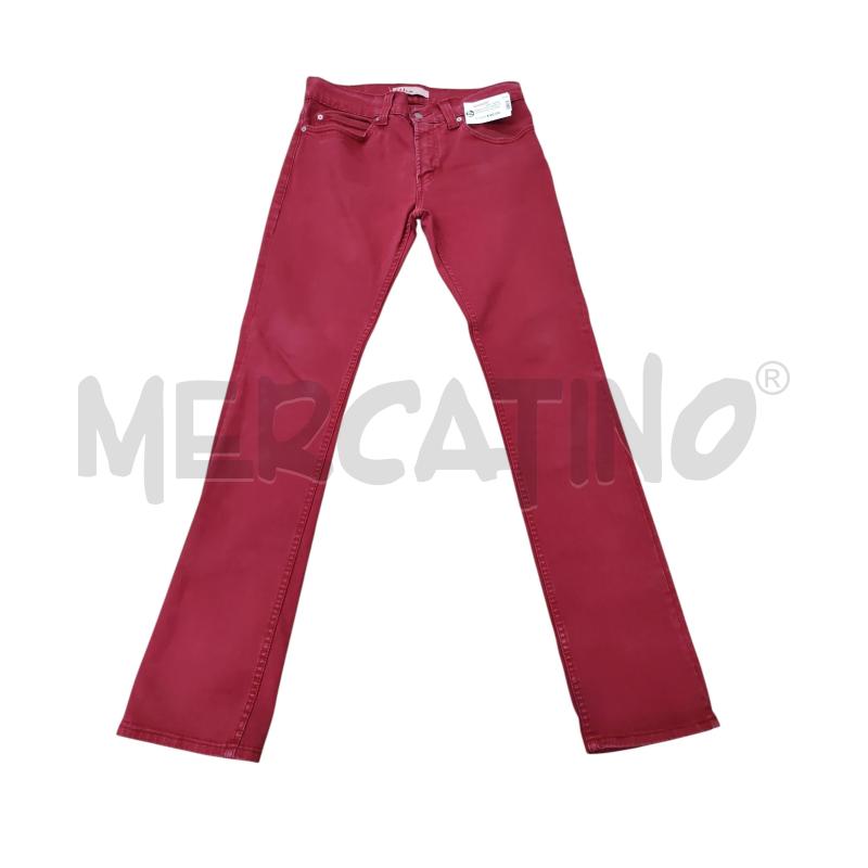 JEANS UOMO  LEWIS 511 SLIM ROSSO | Mercatino dell'Usato Leini' 1