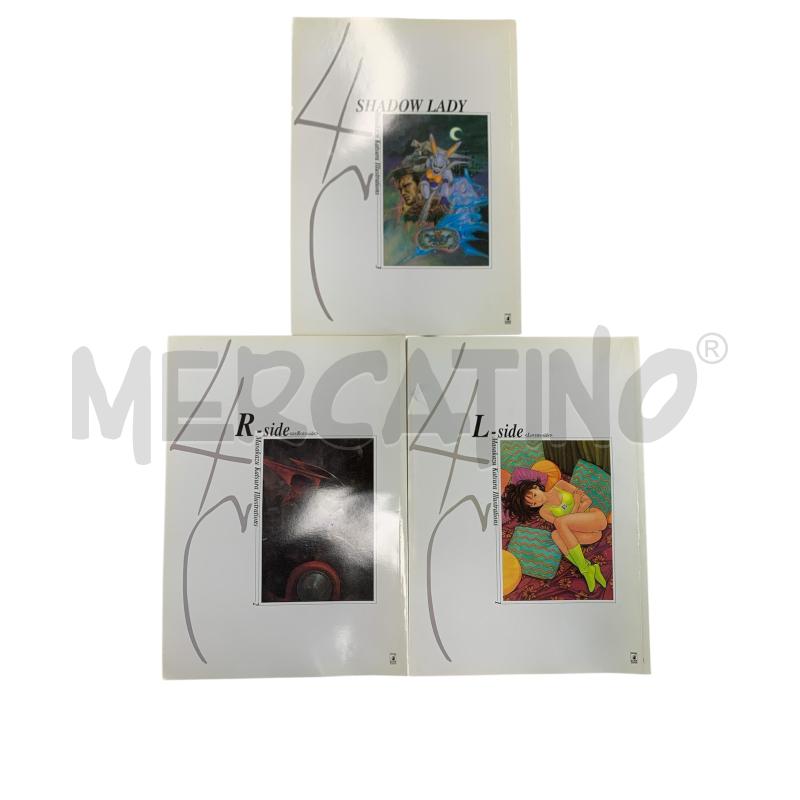 KATSURA MASAKAZU ILLUSTRATION 3 VOL PRIMA EDIZIONE  | Mercatino dell'Usato Leini' 1