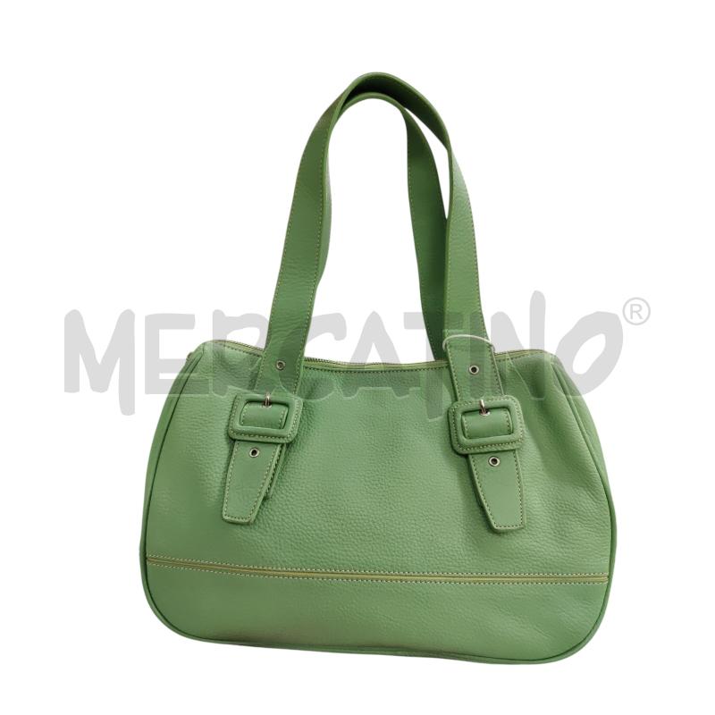 LACOSTE BORSA A SPALLA VERDE PASTELLO  | Mercatino dell'Usato Leini' 2